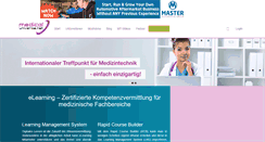 Desktop Screenshot of medical-universe.net